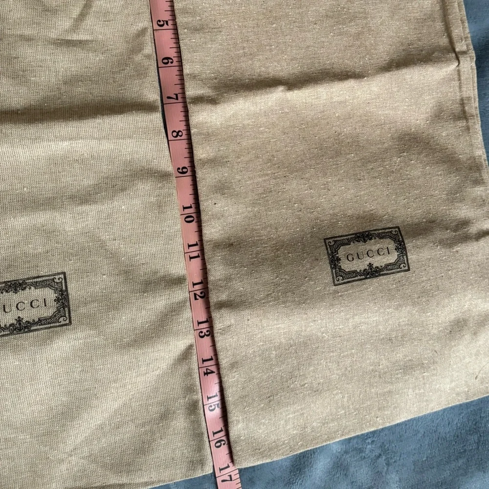 Gucci dust bags x 2